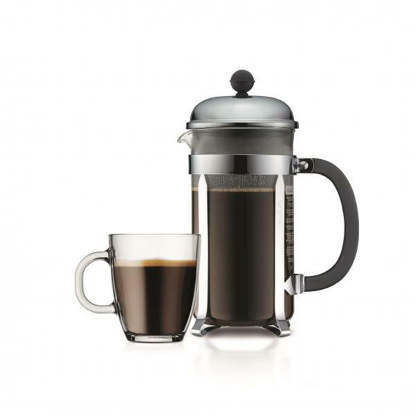Bild 1 von Bodum Chambord Kaffeeset Kaffeebereiter 1 Liter + 4 Becher