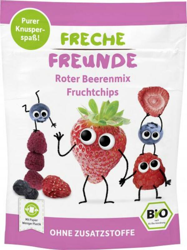 Bild 1 von Freche Freunde Fruchtchips Roter Beerenmix