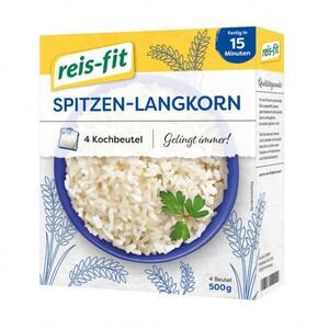 Reis-fit Spitzen-Langkorn-Reis Kochbeutel