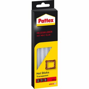 Pattex Heißkleber Hot Sticks transparent 200 g Ø 11 mm