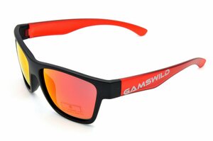 Gamswild Sonnenbrille »WJ2116 GAMSKIDS Jugendbrille 8-18 Jahre Kinderbrille Mädchen Jungen kids Unisex, blau, grün, rot, « halbtransparenter Rahmen