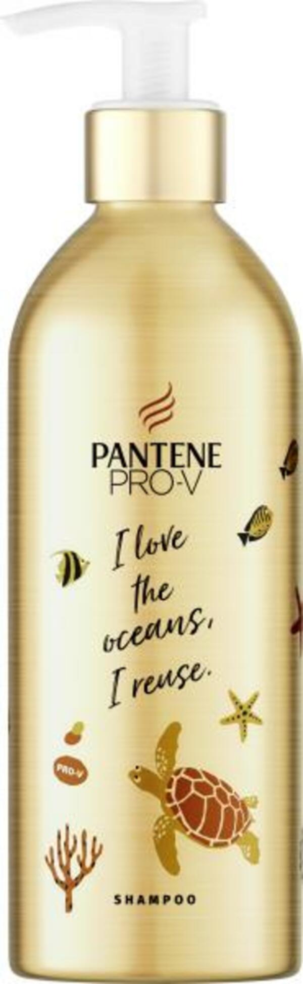 Bild 1 von Pantene Pro-V Repair & Care Shampoo Für Geschädigtes Haar, Nachfüllbare Aluminiumflasche