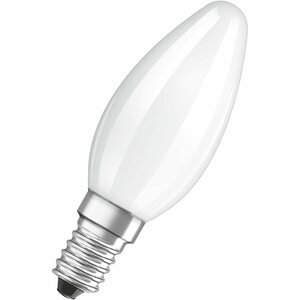 Osram LED-Lampe Base Kerzenform E14 / 4 W (470 lm) Warmweiß 2er-Pack EEK: A++