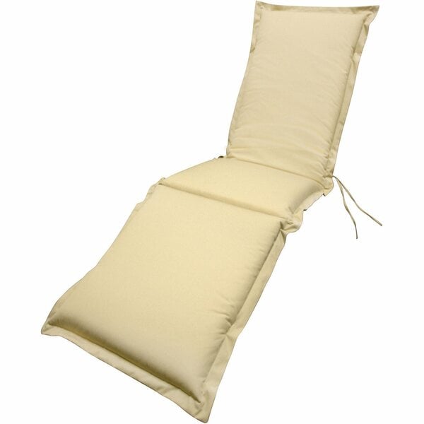 Bild 1 von indoba® Polsterauflage Deck Chair Premium 95°C vollwaschbar Beige 190x50 cm