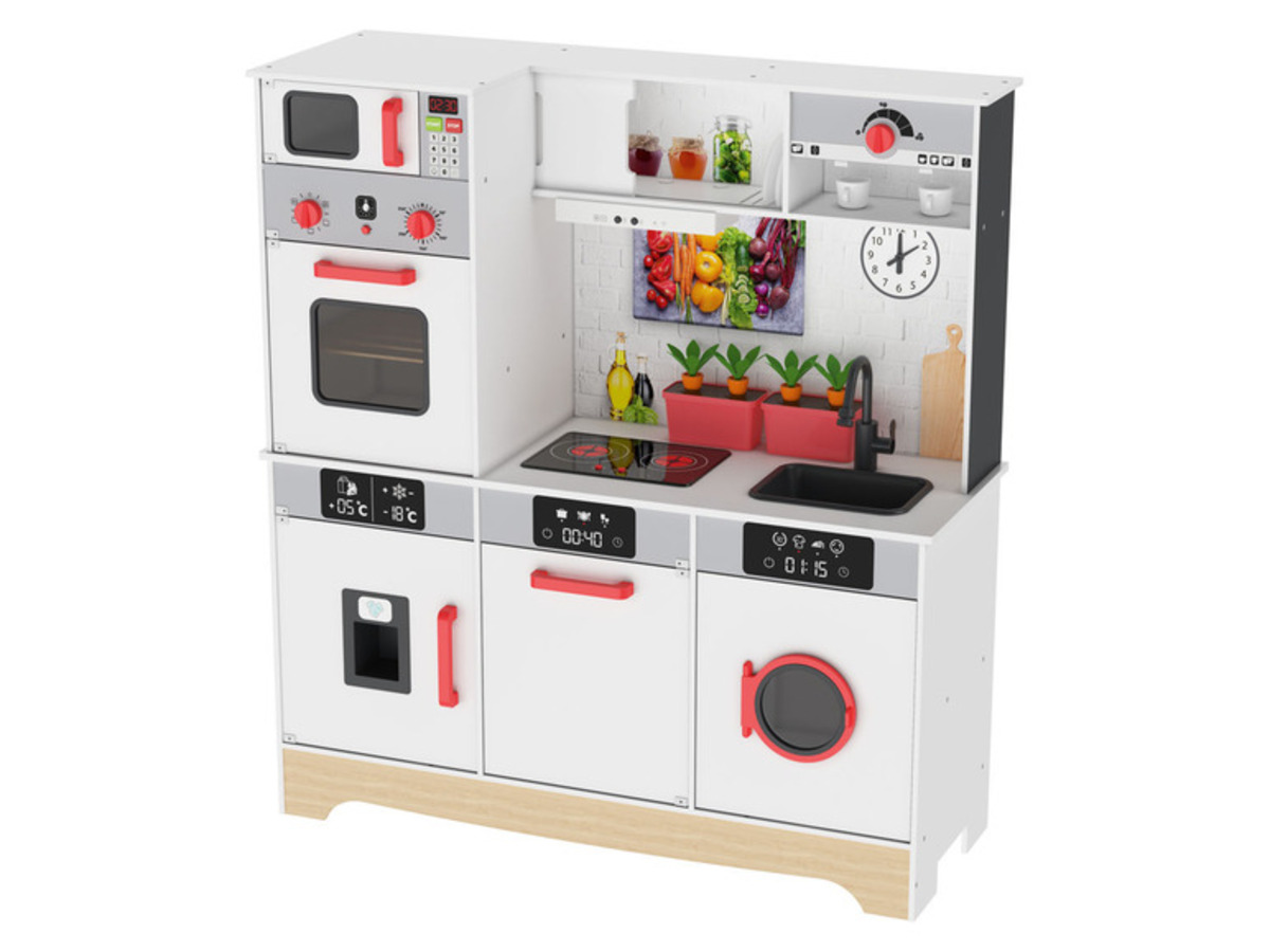 Playtive Holz Spielküche »Gourmet«, mit Licht und Sound von Lidl ansehen!