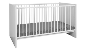Kinderbett weiß Maße (cm): B: 78 H: 83 Baby