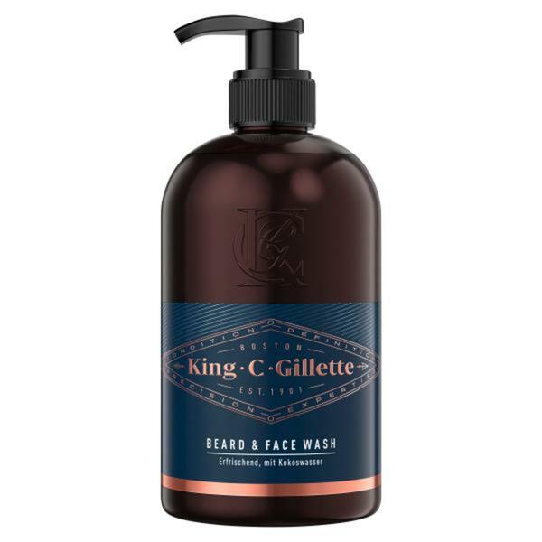Bild 1 von King C. Gillette Bartshampoo, Waschgel für Bart & Gesicht