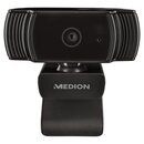 Bild 1 von MEDION LIFE® P86366 Webcam, FHD-Videoauflösung mit 30 Bildern/Sek., integr. Mikrofon, Fotomodus, Autofokus inklusive Belichtungskontrolle, flexibel aufstellbar, Plug & Play