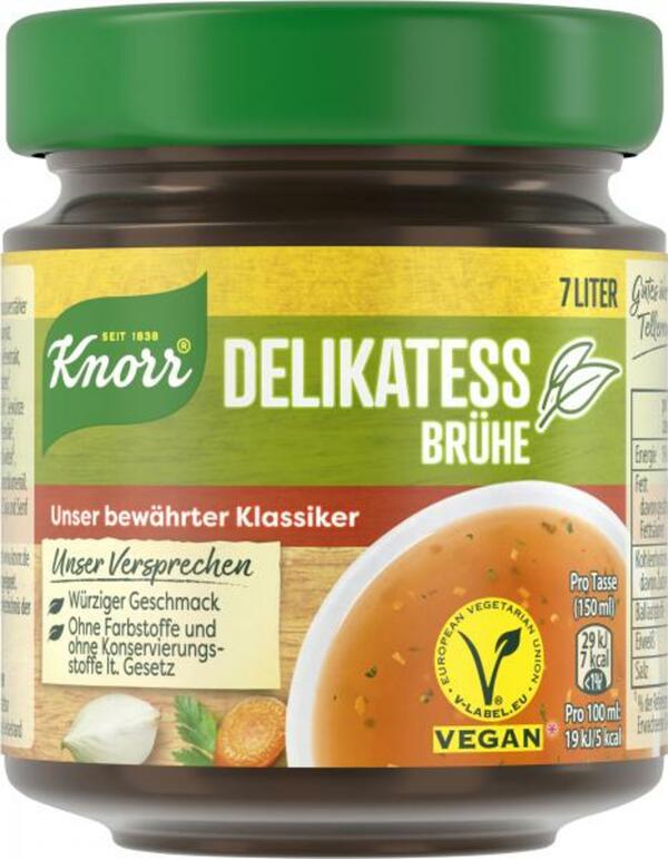 Bild 1 von Knorr Delikatess Brühe