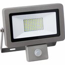 Bild 1 von LED-Strahler mit Sensor Fluter Flare 30 W Silber EEK: A+