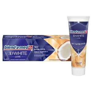 Blend-A-Med 3D White Luxe mit Kokosöl Zahncreme