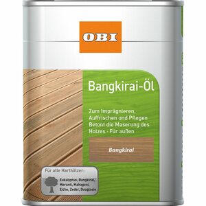 OBI Bangkirai-Öl 750 ml