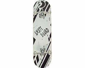 Best Sporting Skateboard »Skateboard A3 "Kid" Black & White«