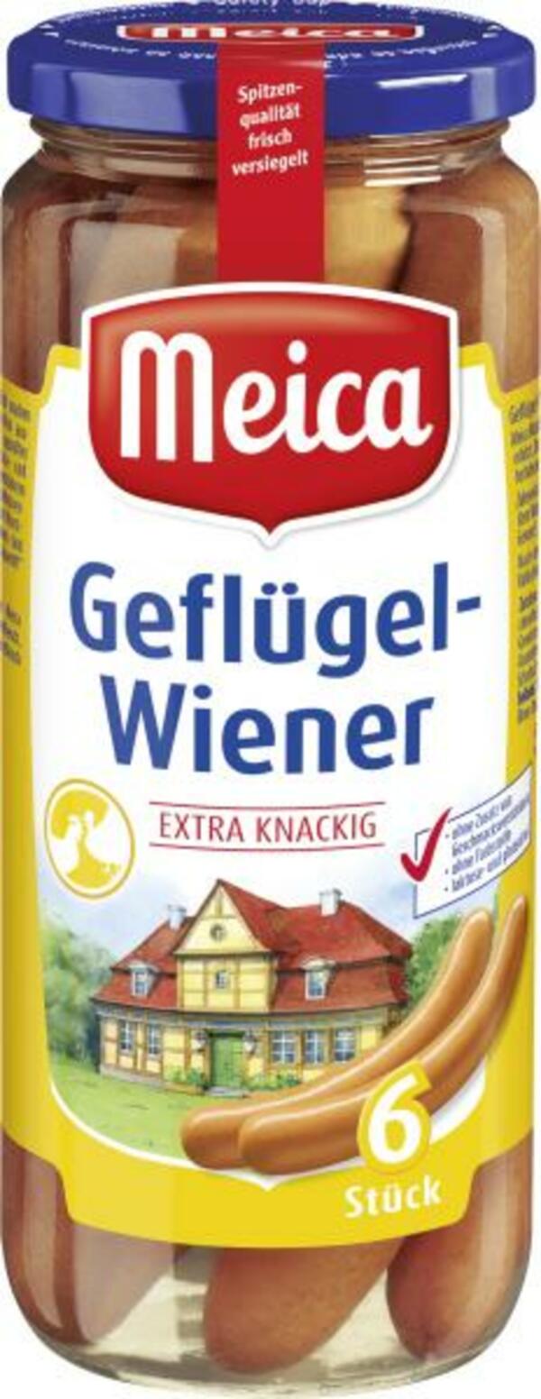 Bild 1 von Meica Geflügel-Wiener extra-knackig