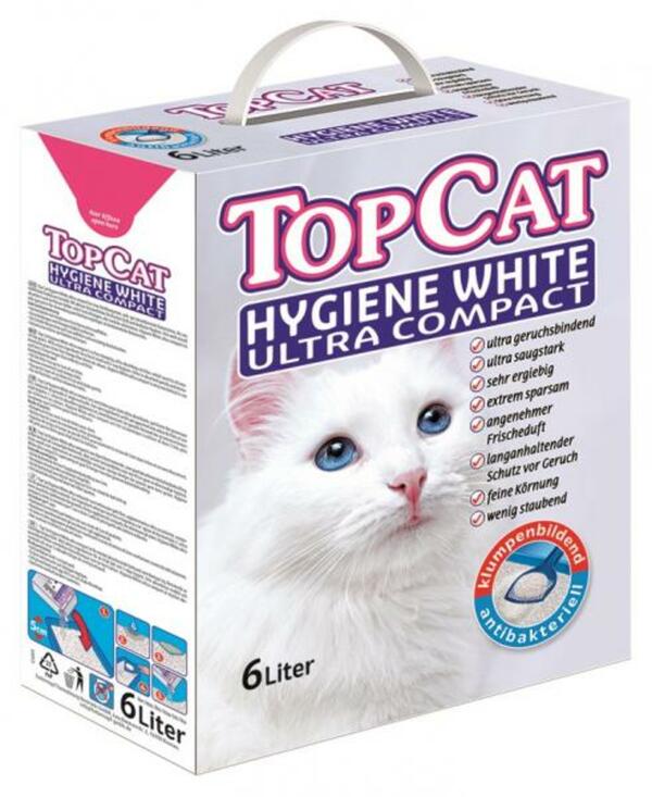 Bild 1 von Top Cat Katzenstreu Hygiene White Ultra Compact
