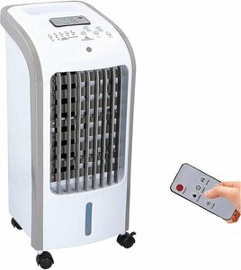 Sena Ventilatorkombigerät "COMMODO" 3in1 mobiler Luftkühler mit Wasserkühlung & Fernbedienung, mobiler Ventilator ohne Abluftschlauch, 56cm groß, Luftkühler, Ventilator & Luftbefeuchter, vier 36