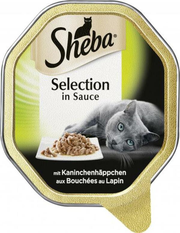 Bild 1 von Sheba Selection in Sauce mit Kaninchenhäppchen