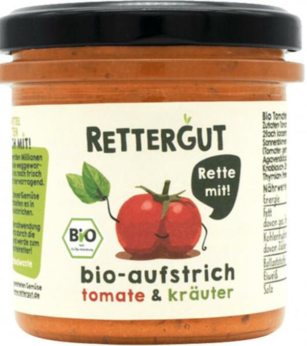 Bild 1 von Rettergut Bio-Aufstrich Tomate & Kräuter