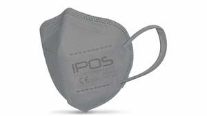 IPOS FFP2 NR Atemschutzmaske XS grau