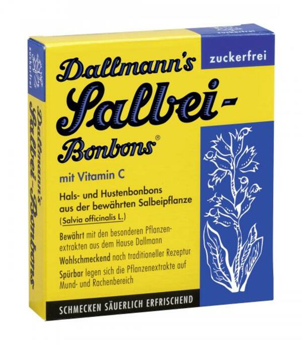 Bild 1 von Dallmann's Salbei Bonbons mit Vitamin C zuckerfrei