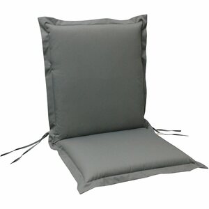 indoba® Sitzauflage Niederlehner Premium 95°C vollwaschbar Grau 100x50 cm