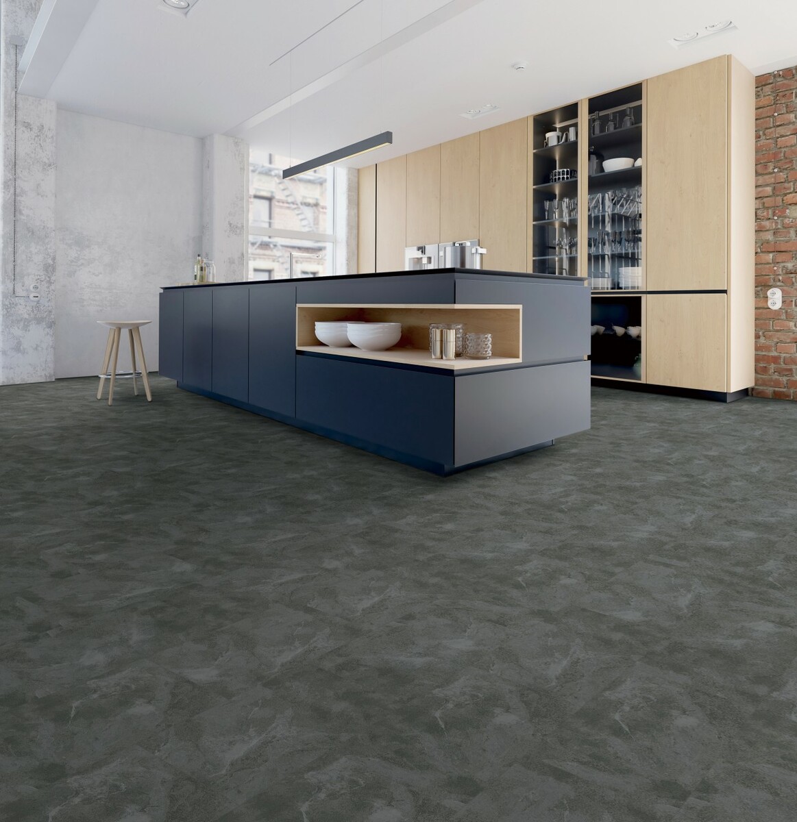 Bild 1 von PRIMASTER Vinyl-Designboden
, 
Schiefer