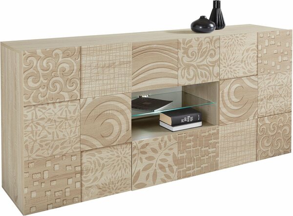 Bild 1 von LC Sideboard »Miro«, Breite 181 cm mit dekorativem Siebdruck