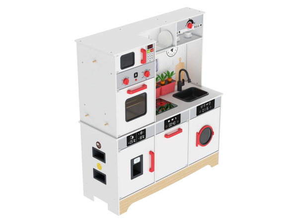 Bild 3 von Playtive Holz Spielküche »Gourmet«, mit Licht und Sound