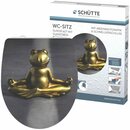 Bild 1 von Schütte WC-Sitz »Relaxing Frog«, Duroplast, Hochglänzender Toilettendeckel mit Absenkautomatik und Schnellverschluss, High Gloss für die einfache Reinigung, Klobrille mit Motiv