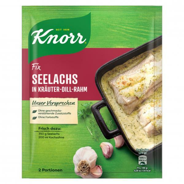 Bild 1 von Knorr Fix Seelachs in Kräuter-Dill-Rahm