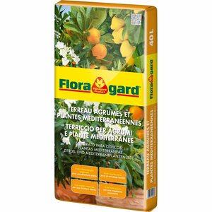 Floragard Zitrus- und Mediterranpflanzenerde 1 x 40 l