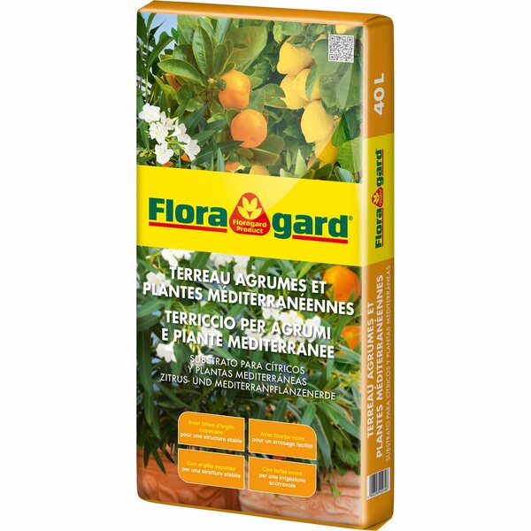 Bild 1 von Floragard Zitrus- und Mediterranpflanzenerde 1 x 40 l