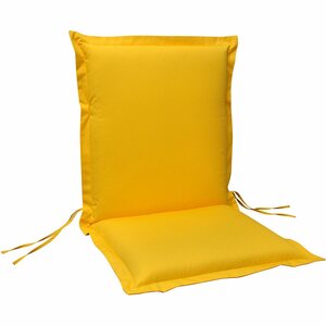 indoba® Sitzauflage Niederlehner Premium 95°C vollwaschbar Gelb 100x50 cm
