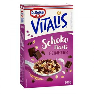 Dr. Oetker Vitalis Schoko Müsli feinherbe Schokolade