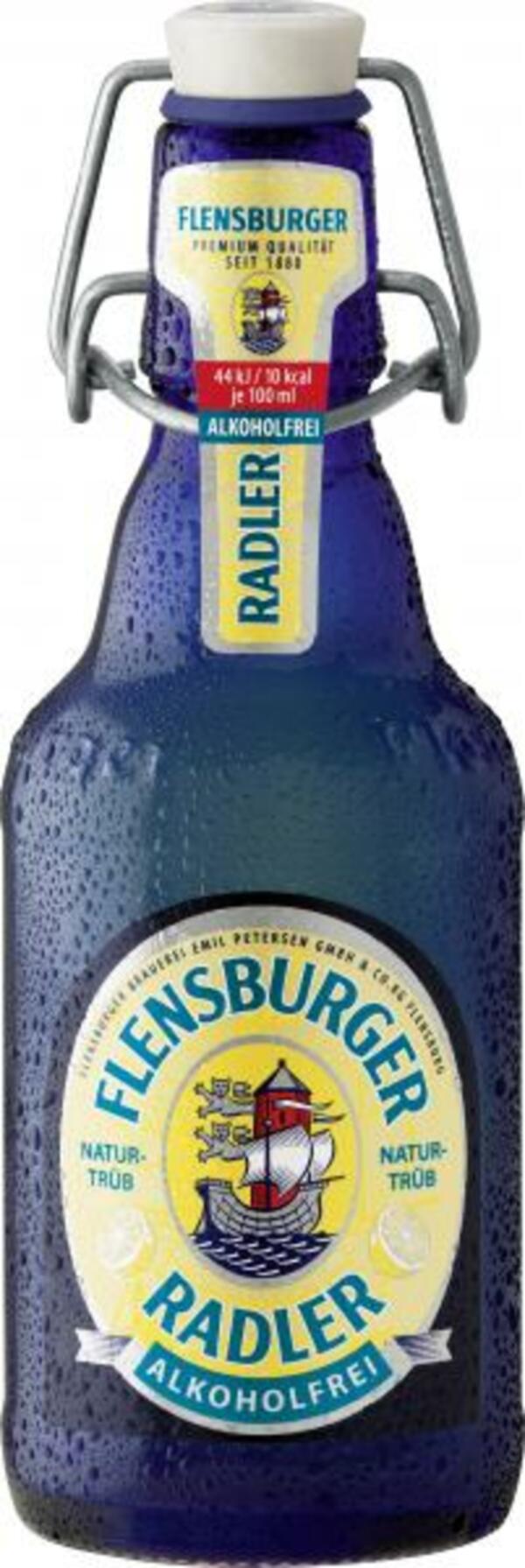 Bild 1 von Flensburger Radler alkoholfrei (Mehrweg)