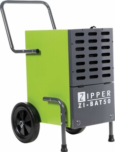 Zipper Bautrockner ZI-BAT50 50 L, für max. 70 m²