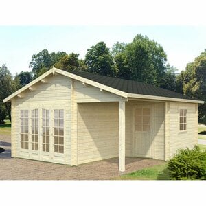 Palmako Holz-Gartenhaus Irene B xT: 510 cm x 550 cm