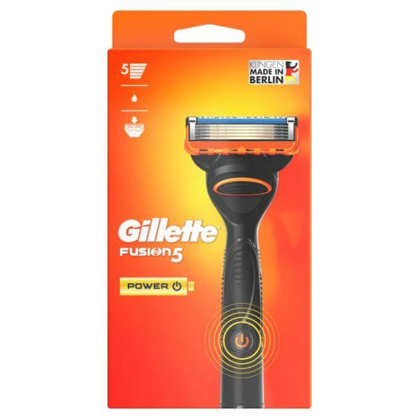 Bild 1 von Gillette Fusion5 Power Rasierer für Männer - 1 Klinge, die weltweite Nr. 1 unter den 5-Klingen Rasierern