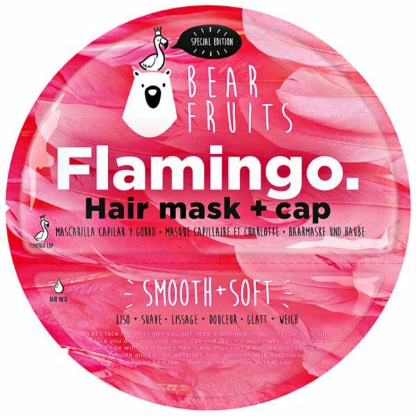 Bild 1 von Bear Fruits Flamingo Hair Mask + Cap