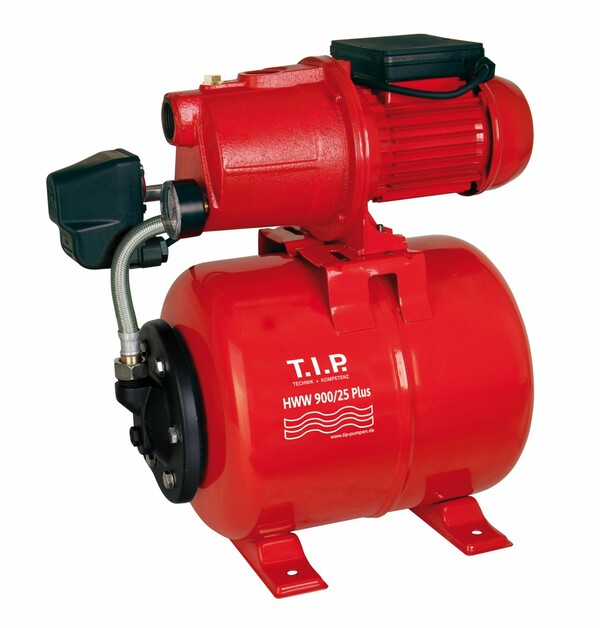 Bild 1 von T.I.P. HausWasserWerk HWW 900/25 Fördermenge max.: 2.800 l/h, 600 W