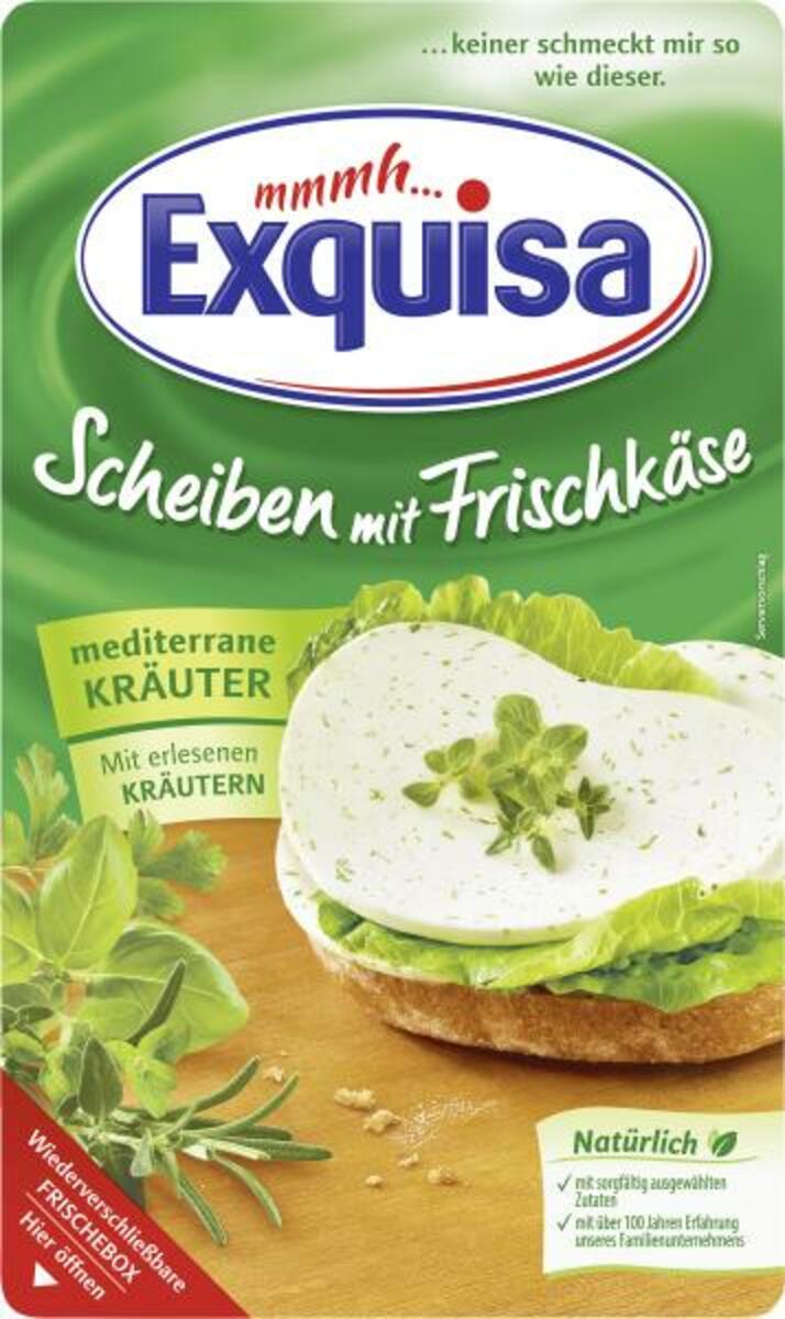 Exquisa Scheiben mit Frischkäse mediterrane Kräuter von myTime.de ansehen!