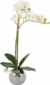Kunstorchidee »Voguish« Orchidee, Guido Maria Kretschmer Home&Living, Höhe 39 cm, Kunstpflanze, im Topf aus Keramik