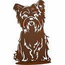 Bild 1 von Ferrum Art Design Hund Bello Höhe 52 cm Rostbraun