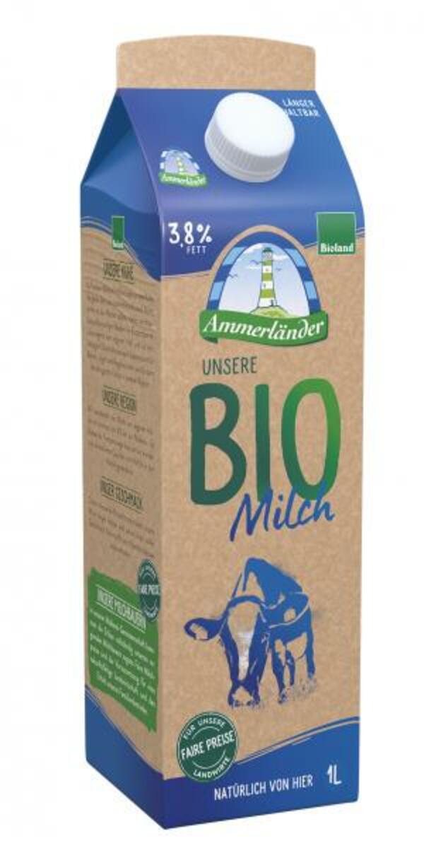 Bild 1 von Ammerländer Unsere Bio-Milch 3,8%