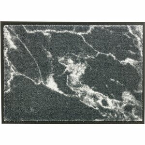 Schöner Wohnen Sauberlaufmatte Miami 50 cm x 70 cm Marmor Grau