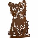 Bild 1 von Ferrum Art Design Hund Bello Höhe 40 cm Rostbraun