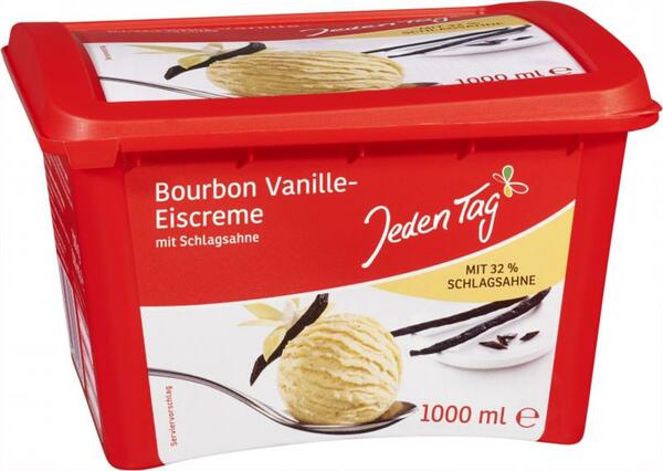 Bild 1 von Jeden Tag Eiscreme Bourbon Vanille