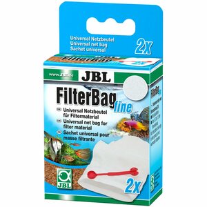 JBL Aquarium-Netzbeutel für Filtermaterial FilterBag Fine 2 Stück