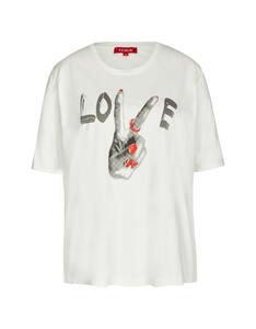 Thea - Kurzarm Shirt mit "LOVE" Frontdruck