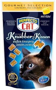 Perfecto Cat Feine Knabber Kissen mit Käse
